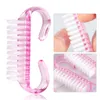 Nail Art Cleaning Brush Manicure Toe Kosmetiska Verktyg Små borstar Hem Sovrum Corner Ta bort Damm Plast Rengör Tillbehör BH5865 WLY