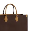 Kvinnor Handväska Ryggsäckar Kvinnor Totes Väskor Brown Bags Läderkoppling Mode Plånbok Väskor 44576 # 01 41cm
