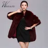 Fashion Luxury Faux Fur Coat Women Plus Size S-4XL Winter Coat Thick Warm Fake Furry Fur Jacket Coats chaqueta mujer 211110