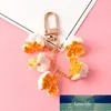 Lovely Popcorn Keychain Keyring for Women Girl Jewelry Simulated Food Snack Cute Car Key Holder Keyrings Best Friend Couple Gift Factory price expert design Quality