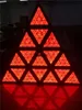 2 stuks High Power Triangular LED Matrix Club Stage Lights 16X30W Driehoek RGBW 4IN1 PIXEL CONTROLE LED DJ COB Blinderlicht