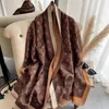 Shawls Scarf women luxury winter European and American imitation cashmere doublesided warm scarf long shawl GC5882486