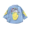 Spring Autumn Fashion Baby Boys Girls Clothes Children Cotton Cartoon Jacket Toddler Casual Costume Infant Kids XSM036 211204