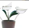 Globe Globe d'arrosage de verre 2pack végétale Ampoules d'oiseaux -Bird Forme Auto d'arrosage automatique pour plantes intérieures et extérieures