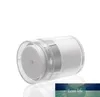 Lagringsflaskor burkar 15 30 50g Pearl White Acrylic Airless Jar Round Cosmetic Cream Pump Packaging Bottle Sn366