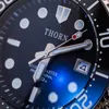 Horloges SteelDive Thorn MM automatische duiker horloge 300m Waterdichte Mannen Water Ghost Sapphire Glas Blauw Lichtgevend Dial Mechanisch Wristwatc