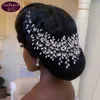 Shiny Diamond Fare a mano Tiara Tiara Queen Crystal Bridwear Crown Rhinestone Crown con gioielleria per matrimoni Accesso per capelli gioielli