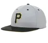 2021 قراصنة p إلكتروني البيسبول قبعات gorras عظام للرجال النساء أزياء الرياضة الورك البوب ​​أعلى جودة القبعات المجهزة