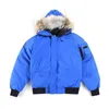 Winter Parka Odzieżowiec Mężczyźni i Kobiety Wilk Futro Z Kapturem Kurtka Down Down Top Quality Coat Hiver Doudoune 90% White Duck Down Coats