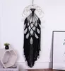 Dream Catchers voor Slaapkamer Kwastje Muur Opknoping Blessing Gift Handgemaakte Dreamcatchers Home Decor Veer Ornament Craft 3 Kleuren RRD11545