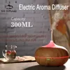 Trä korn luftfuktare arom essentiell oljet diffusor gx.diffuser ultraljud cool dimma atomizer för kontor hem sovrum vardagsrum studera yoga spa