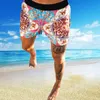 pantalones con stampa estiva cortos Shorts pantaloni da spiaggia da uomo in stile casual pantaloni di tendenza stampati di bellezza