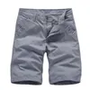 Märke mens last shorts högkvalitativ svart militär korta byxor män bomull solida strand shorts män sommar botten 210322