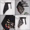 & Fashion Aessories Belts Women Black Elasticated Elastic Wide Belt Ladies Leopard Print Decorative Asymmetrical Wild Slim Waist Seal Femme