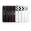 Colorful Bumper Clear Back Shield Shockproof Phone Cases For iPhone 13 Pro Max 12 Mini 11 XR 8 Plus