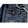 Giacche da donna Giacca di jeans di alta qualità 2022 Autunno Manica lunga Jeans con cappuccio Cappotti Allentati Casual Stile fidanzato Donna Capispalla di base R481