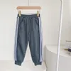 2021 nouveau pantalon bébé pour filles et garçons fabrication soignée brodé pantalon en tissu de coton exquis garder au chaud en hiver