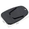 Universal Motorrad Kickstand Pad Motorrad Kunststoff Seitenständer Stützfuß Pad Base Rutschfeste Seitenplatte Motorrad Zubehör