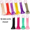 Thierry 2 pcs Lesbian Strap on mini Gode Culotte Strapon Harnais flexible Dong Réaliste Pénis Sex Toys pour Femme Produits 211018