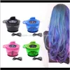 hair color brush bowl