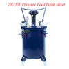 20L / 30L Tryckmatning Måla Blender Mixer Tool Pot Tank Sprayer Regulator Luftrörelselid Verktyg Tryckkruka Blandningstrumma