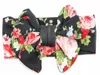 14 Färg Big Bow Belt Barn Printing Kids Baby Flower Headbands 2019 Nya Bohemian Hair Accessoarer Head Wrap Girls Childrens 176 B3