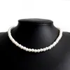 Vintage imitation pearl choker halsband kedja goth krage för kvinnor mode charm party bröllop smycken presentillbehör