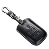 Étui clé en cuir authentique pour 2021 Discovery 5 Range Rover Sport Defender 2 Cover Key Remote Control FOB Keychain3251451