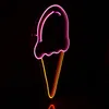 Andere verlichtingsbollen Tubes Ice Cream Modern Neon Sign Lights Custom Anime Flex Led Mural Wall Hanging Home Shop Decor Gepersonaliseerd cadeau of