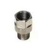 Stal nierdzewna M16 x 1,25 do 5/8-24 Adapter paliwa Gwint Filtr paliwa M16 1,25 SS Adapter pułapki rozpuszczalnikowej dla Napa 4003 WIX 24003 M16X1.25R 5/8x24