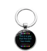 2021 LGBT Pride Lesbian Gift Pendant Keychain Rainbow Gay Nyckelring Keyring Ring Chaveiro Souvenir LLAVEROS Smycken