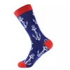 2019 neue Hiphop Baumwolle herren Socken Harajuku Glücklich Lustig Poop Pillen Alien Kamm Kleid Socken für Männliche Hochzeit Weihnachten geschenk X0710