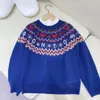 Hiver automne bébé filles pull de Noël épaissir épaississant pull tricoté top enfants cavaliers chauds vêtements