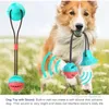 PET MOLAR BEHOND HOND TOYS Multifunctionele Rubberen Huisdieren Chew Ball Puppy Zuignap Trekbal voor Honden Tanden schoonmaken