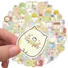 100 PCS Mixed No Repeat Kawaii cartoon Graffiti Skateboard Stickers For Car Laptop Pad Bicycle Motorcycle PS4 Phone Luggage Decal Pvc guitar Fridge