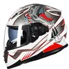 Motosiklet kask serisi yüksek kaliteli kask çift lens motokros tam yüz cascos para moto dört mevsimler manmotorcyclemotorccle