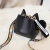 Crossbody Bag Women Large Capacity Bucket Style Fashion Mini Wide Strap Shoulder Fur Ball Tassel Messager Bags Handbag