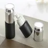 Frosted Black Glass Bottle Press Pump Spray Lotion Bottles Face Cream Jars Empty Cosmetic Packing Containers 20ml 30ml 40ml 50ml 60ml 80ml 100ml