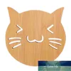 Wooden Coasters Cartoon Insulation Pad Table Non-slip Pot Mat Bowl Mat Large Creative Cute Placemats