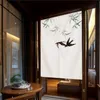 Gardin draperar kinesisk stil dörr partition bambu fönster japan hem dekoration sovrum levande studierum kök hushåll