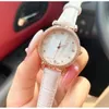 Relojes de mujer de moda Relojes de pulsera de primeras marcas correa de cuero Reloj de diamantes para dama niña regalos de Navidad femeninos Día de San Valentín de la madre presente Montre De Luxe