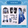 Anime Genshin Impact Eula Game Suit Uniform Cosplay Costume Halloween Carnival Costume For Women 2021 New Y0903