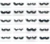 30mm Mink Eyelashes 3D Fluffy Soft False Eyelash Wispy Lashes Big Clear Tray Label Makeup Dramatic Long9368943