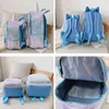 Estilo de mochila Cartoon Leuke Rugzak Kinderen Kinderen Schoolstassen Pailletten Eenhoorn Kawaii Terug Mode Pakken Alle-Match