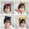 弓ヘッドラップ弾性ボウカットヘアバンド弓baby girlワイドハロウィーンヘアバンドヘアアクセサリー