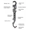 Outdoor AR 4 / 15 Wrench Steel Heavy Duty Multi Combo Purpose Tool Portable Design Model Tools