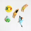 Pins Brooches Korean Resin Brooch Hyperbole Cartoon Character Badge Trendy Gymnastics Swim Exaggeration Accessories Seau22