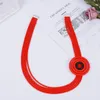 YDYDBZ rood zwart groot ronde hanger kettingen voor vrouwen gotische stijl rubber choker ketting multilayer sieraden accessoires geschenk chokers