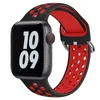 Siliconenriem voor Apple Watch Band 45mm 41 mm 4mm 42 mm 40 mm 38 mm Sport Breathable armband voor IWatch -serie 7 6 5 4 3 SE -banden