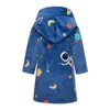 IYEAL enfants peignoir flanelle vêtements de nuit bébé garçons Robes pour filles vêtements hiver chaud maison porter enfants Robes vêtements de nuit 2226z